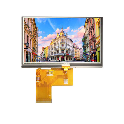 ILI6485A parallelle LCD Vertoning 4,3 Duim Weerstand biedende Aanraking 350 de Heldere Module van Tft Lcd