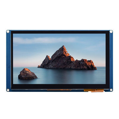 Goede prijs. Van de de Vertoningsmodule van HMI Lcd de Capacitieve Aanraking 7 Duimaanraking Tft Lcd 800x480 Geen Beeld van de Codedoopvont online