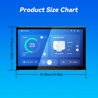 Goede prijs. JC1060P470C_I_W JD9165 Driver Chip and ESP32 Display System The Ultimate Display Solution for Your Business Needs industrial grade tft liquid crystal display 7 inch lcd screen online