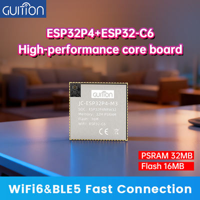 Goede prijs. JC-ESP32P4-M3-C6 Dual core RISC-V+Wi Fi 6: ESP32-P4 high-performance minimal system core board online