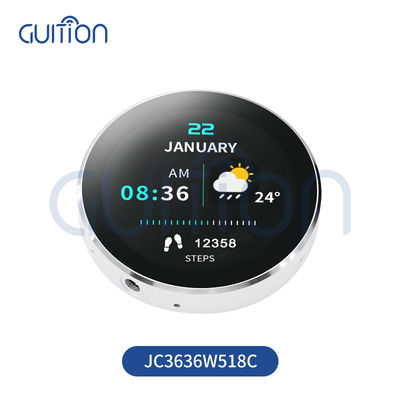 Goede prijs. Silvery White ESP32 Display Unit 58*58*11 mm for Optimal Display Performance online