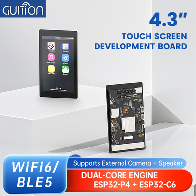 JC4880P443C_I_W 4,3 inch IPS-scherm met volledig zicht ESP32P4/C6 dual core development board 480 × 800 capacitive touch