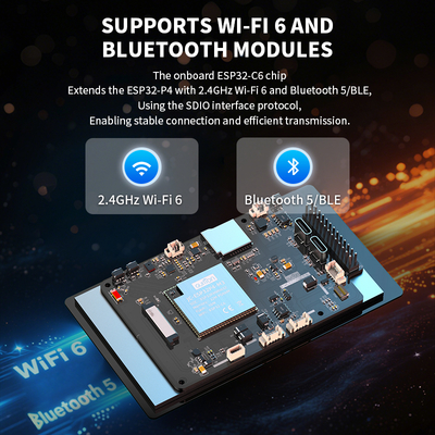 JC4880P443C_I_W 480 × 800 resolutie IPS capacitieve scherm ESP32P4/C6 IoT-ontwikkelingsbord open source ondersteuning